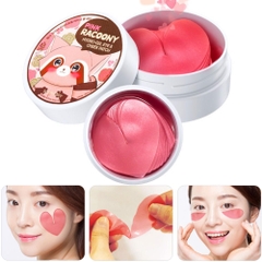 Mặt Nạ Mắt Secret Key Pink Racoony Hydrogel Eye & Cheek Patch (Hồng)