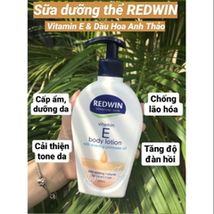 Sữa Dưỡng Thể Redwin Vitamin E Body Lotion With Evening Primrose Oil 400ml