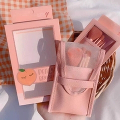 Bộ Cọ Trang Điểm Futina Peachy Brush 5 cây Kèm túi