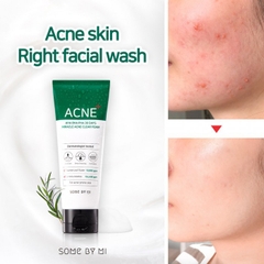 Sữa Rửa Mặt Some By Mi Aha Bha Pha 30 Days Miracle Acne Clear Foam 100ml