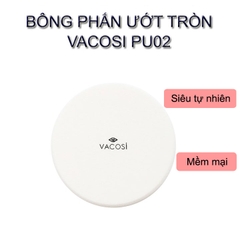 Bông Ướt Vacosi Tròn Trung #PU02 ( Bịch 1 Cái )