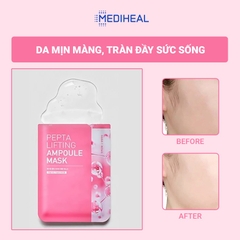 Mặt Nạ Mediheal Pepta Lifting Ampoule Mask Nâng Cơ, Trẻ Hoá Da 20ml