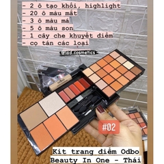 Bộ Makeup Odbo Beauty In One OD1006