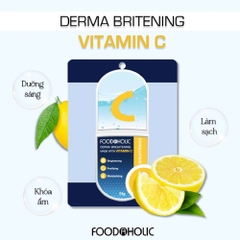 Mặt Nạ Foodaholic Derma Brightening Mask with Vitamin C
