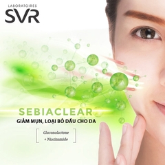 Gel Rửa Mặt SVR Sebiaclear Gel Moussant Không Chứa Xà Phòng Cho Da Dầu 200ml