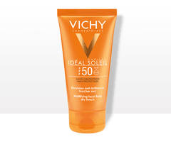 Chống Nắng Vichy Idéal Soleil Spf 50 Mattifying Dry Touch Face Fluid 50Ml CTY