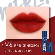 Son Merzy Be Your Self The First Velvet Tint V6 Firenze Negroni (Xanh Dương)