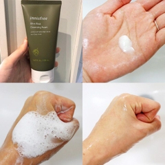Sữa Rửa Mặt Dưỡng Ẩm Innisfree Olive Real Cleansing Foam 150ml