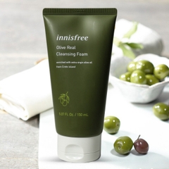 Sữa Rửa Mặt Dưỡng Ẩm Innisfree Olive Real Cleansing Foam 150ml
