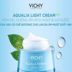 Kem Dưỡng Vichy Aqualia Thermal Rehydrating Cream-Light 50ml