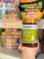 Viên Uống Mầm Đậu Nành Super Lecithin 1200mg Healthy Care (100 viên)