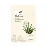 Mặt Nạ TFS Herb Day 365 Master Blending #Aloe & Green Tea