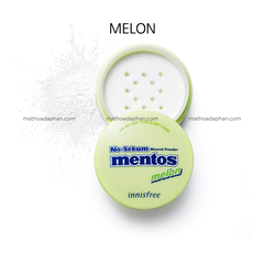 Phấn Phủ Innisfree No-sebum Mineral Powder Mentos 5g #Melon