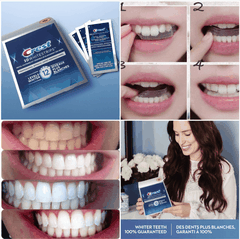 Miếng Dán Trắng Răng Crest 3D Whitestrips Professional Effects (30 minutes)