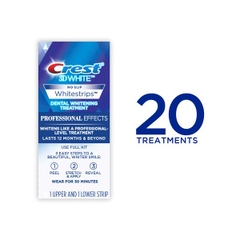 Miếng Dán Răng Crest 3D Whitestrips