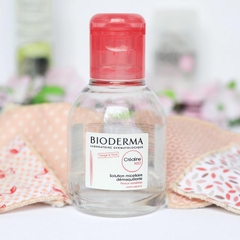 Tẩy Trang Bioderma Crealine (Hồng) 100ml Cty