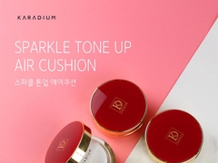Cushion Karadium Sparkle Tone Up Air #21