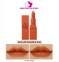 Son 3CE Matte Lip Color #231 Baked Orange