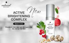 Enzym Đặc Trị Nám Chuyên Sâu Sakura Active Brightening Complex 30ml