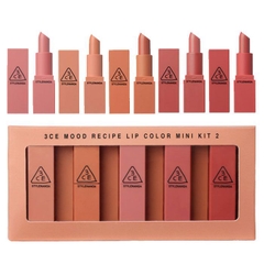 Son 3CE Mood Recipe Lip Color Mini Kit 2 (5 Cây)