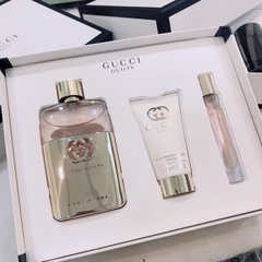 Set Nước Hoa Gucci Guilty Pour Femme For Her EDP  (3pcs)