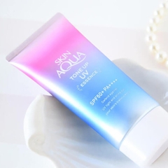 Kem Chống Nắng Skin Aqua Tone Up UV Essence SPF50+ PA+++ Pink Blue 80Gr