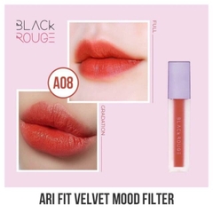 Son Black Rouge Airfit Velvet A08 (Tím)
