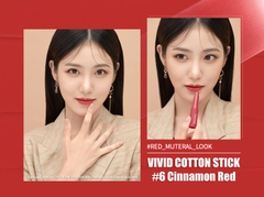 Son Thỏi Innisfree Vivid Cotton Stick #06 Cinnamon Red