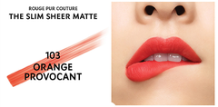 Son Yves Saint Laurent Rouge Pur Couture The Slim # 103