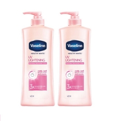 Dưỡng Thể Vaseline Healthy White UV Lightening Nourishing Niacinamide Lotion 400ml