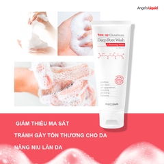 Sữa Rửa Mặt Angel's Liquid Tone Up Glutathione Deep Pore Wash 120ml