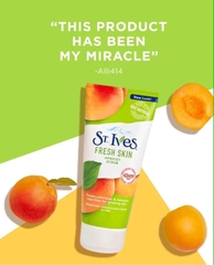SRM ST.Ives Apricot Scrub 170g #Fresh Skin (Xanh Lá)