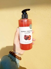 Sữa Rửa Mặt Rau Củ Thải Độc Byvibes Wonder Bath Super Vegitoks Cleanser Red (300ml)