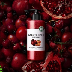 Sữa Rửa Mặt Rau Củ Thải Độc Byvibes Wonder Bath Super Vegitoks Cleanser Red 300ml