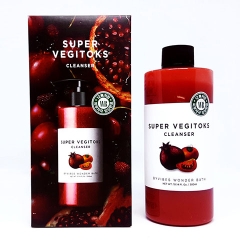 Sữa Rửa Mặt Rau Củ Thải Độc Byvibes Wonder Bath Super Vegitoks Cleanser Red (300ml)