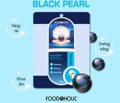 Mặt Nạ Foodaholic Blackpearl Moisturizing Essential Mask