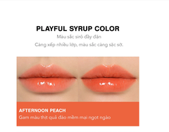 Son Tint Bóng 3CE Syrup Layering Tint #Afternoon Peach