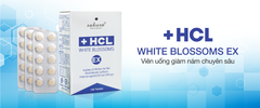 Viên Uống Trị Nám Trắng Da Sakura HCL White Blossoms EX 120 viên