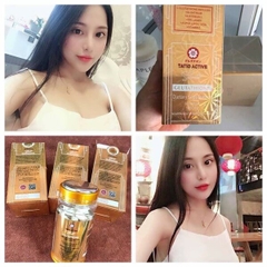 Viên Uống trắng da Tatio Active Gold Glutathione 60 Viên