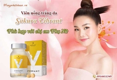 Viên Uống Trắng Da Trị Nám Sakura Vibrant (150 viên)