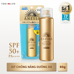 Xịt Chống Nắng Anessa Perfect Uv Spray Sunscreen 60g