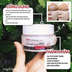 Kem Dưỡng Angel's Liquid 7Day Whitening Program Glutathione 700 V-Cream 50ml