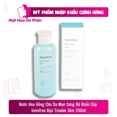 Nước Cân Bằng Innisfree Bija Trouble Skin 200ml