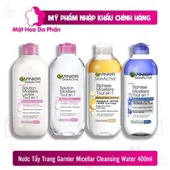 Nước Tẩy Trang Garnier Skin Active Micellar Reinigingswater Delicate Cleansing Water 400ml