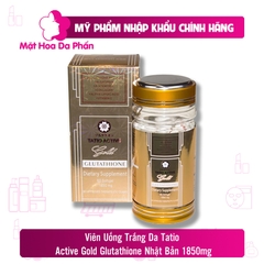 Viên Uống trắng da Tatio Active Gold Glutathione 60 Viên