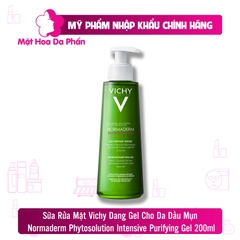 Sữa rửa mặt Vichy Normaderm Phytosolution Intensive Purifying Gel 200ml CTY