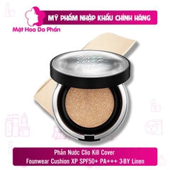 Phấn Nước Clio Kill Cover Founwear Cushion XP SPF50+ PA+++ 3-BY Linen