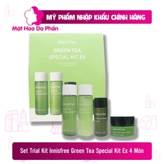 [New 2020] Trial Kit Innisfree Green Tea Special Kit Ex (4 Món)