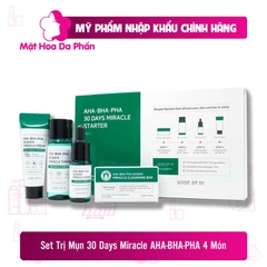 Set Trị Mụn SOME BY MI AHA-BHA-PHA 30 Days Miracle 4 món