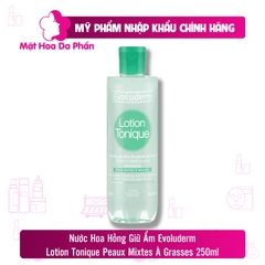 Nước Cân Bằng Evoluderm Lotion Tonque 250ML (Xanh lá)